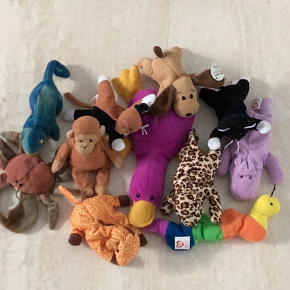 Ty Other Ty Beanie Babies Vintage 993 Toys Animals Lot Of 11 Teenie Beanie Baby Platypus